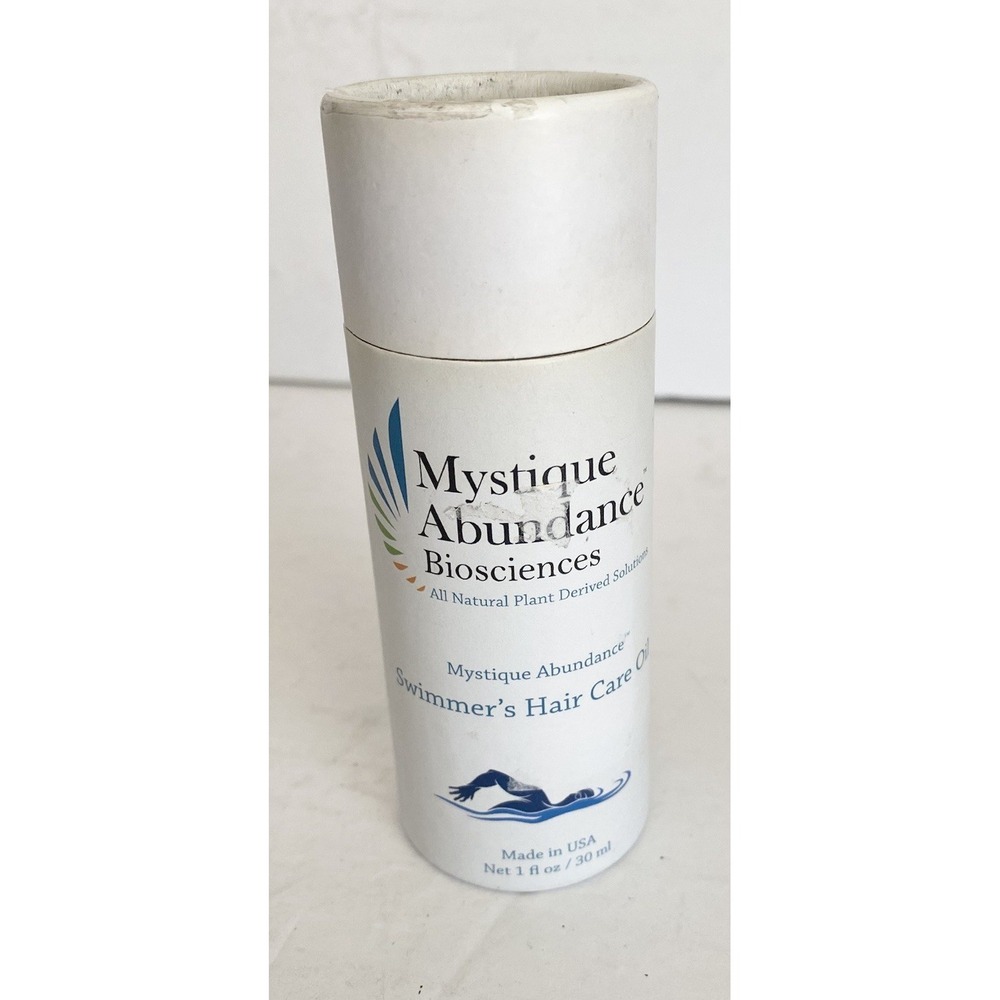 Mystique Abundance Swimmers Hair Care‎ Oil Biosciences 1 Oz / 30ML USA Made